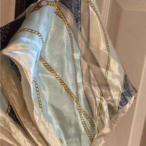 Unknown source Scarf with Nautical Rope Design